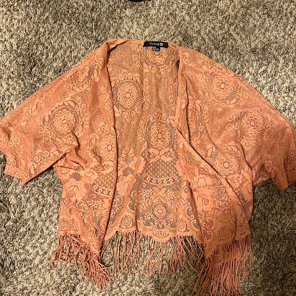 Pink shawl